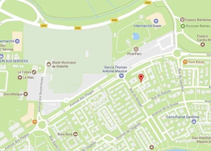 Casa de Férias à Mateille Avec Petit Jardin Et Terrasse Couverte Gruissan